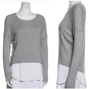 Michael Kors Layered Gray Sweater